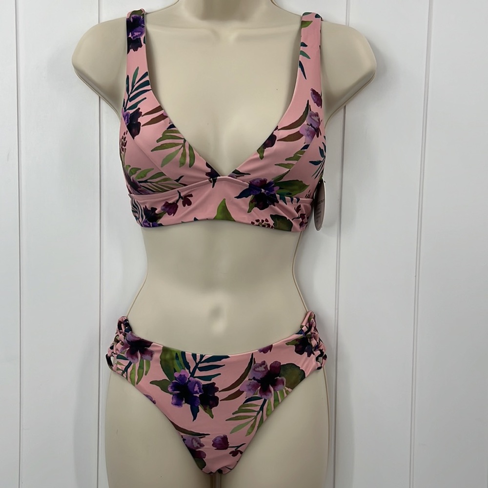 🆕NWT Byrds of Paradise Demasia Bikini Set Multi Color Small & Medium Available - Picture 15 of 15